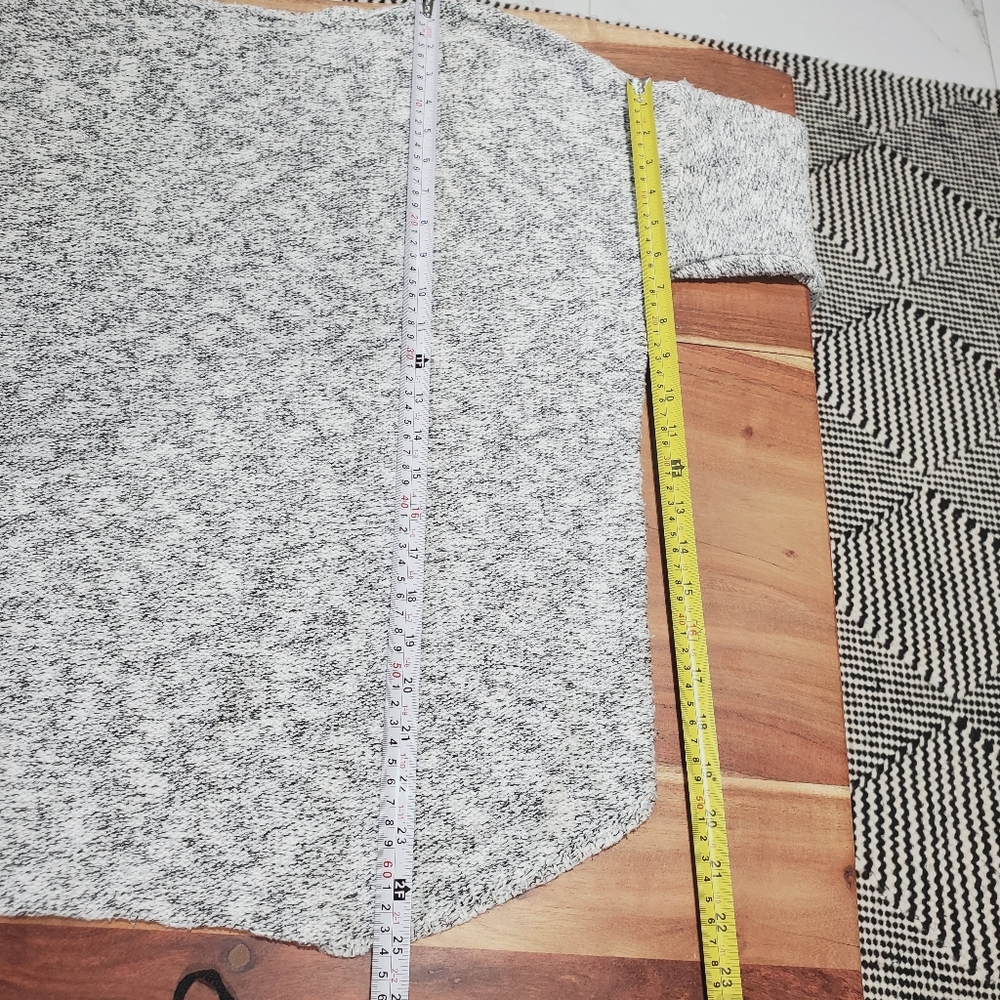 Banana Republic Italian Marl Heathered Boat Neck Raglan Knit Top - Picture 6 of 11